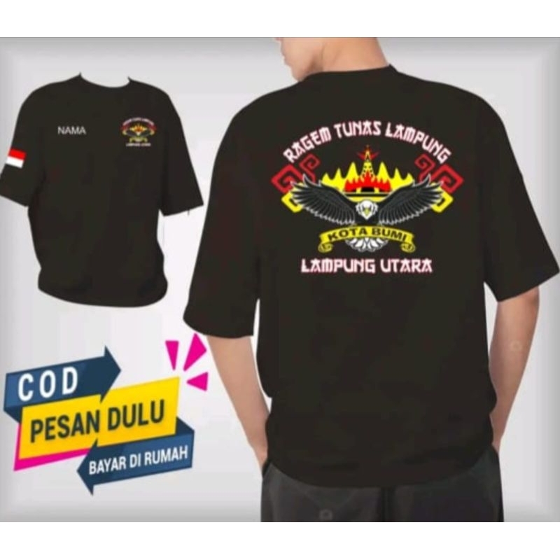 KAOS PRIA DISTRO ORIGINAL 100%II ANAK RANTAU LAMPUNG UTARA