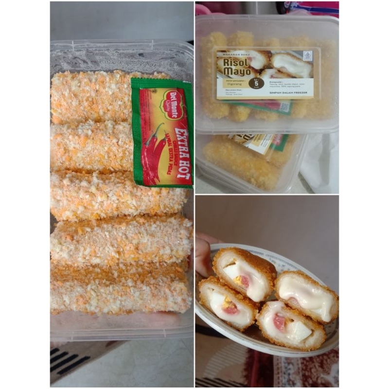 

RISOL MAYO SOSIS TELUR ISI 5 PCS