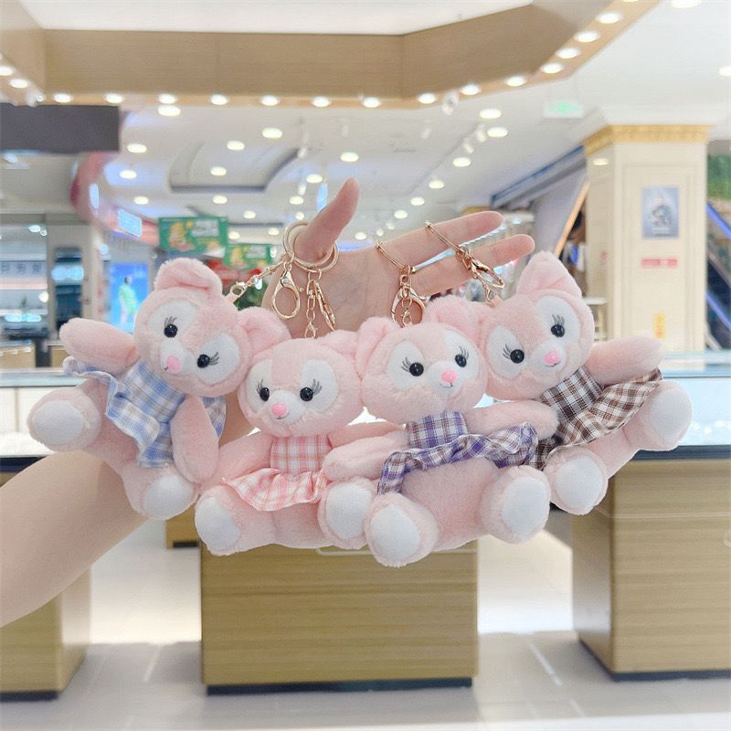 GANTUNGAN KUNCI GOLD ATAU GANTUNGAN TAS boneka  LINABELL DRESS NO TAG CUTE & LUCU//BONEKA LINABELL