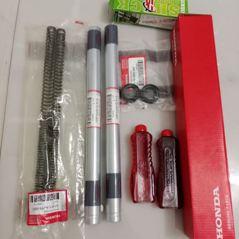Shock Depan Komplit+Per+Seal+Oli CS1 CS1 Komplit