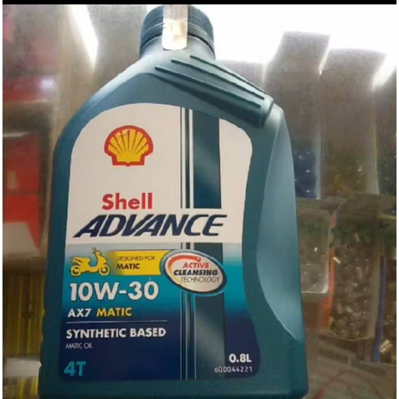 OLI SHELL MATIC SAE 10-30 BOTOL BIRU