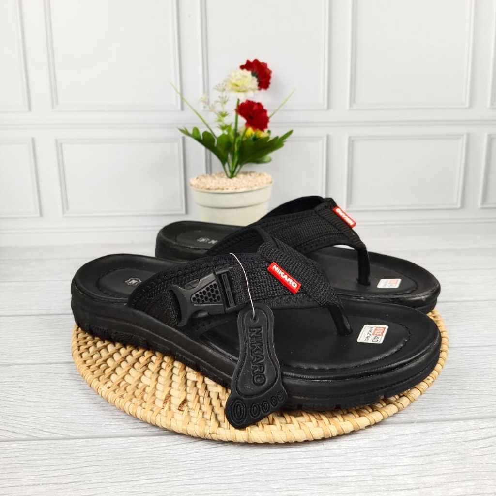 Sandal Pria Japit Gunung | Sandal Jepit Kulit Pria / Sandal outdoor Sandal Gunung Pria dewasa