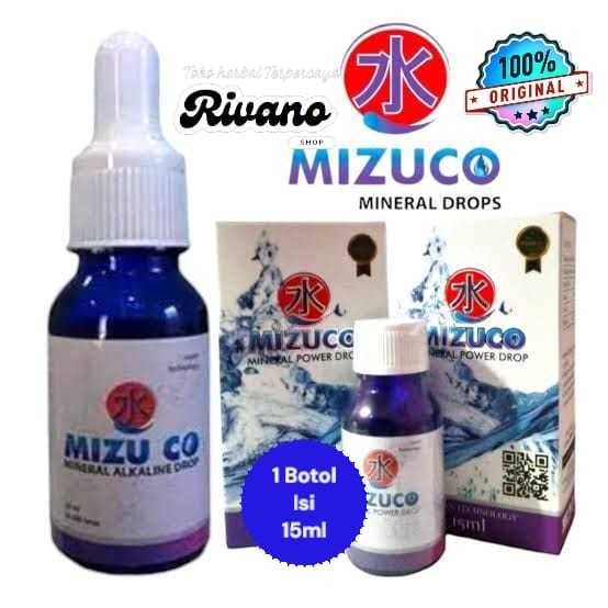 MIZUCO MINERAL POWER DROP 1 BOTOL ISI 15ML ORIGINAL