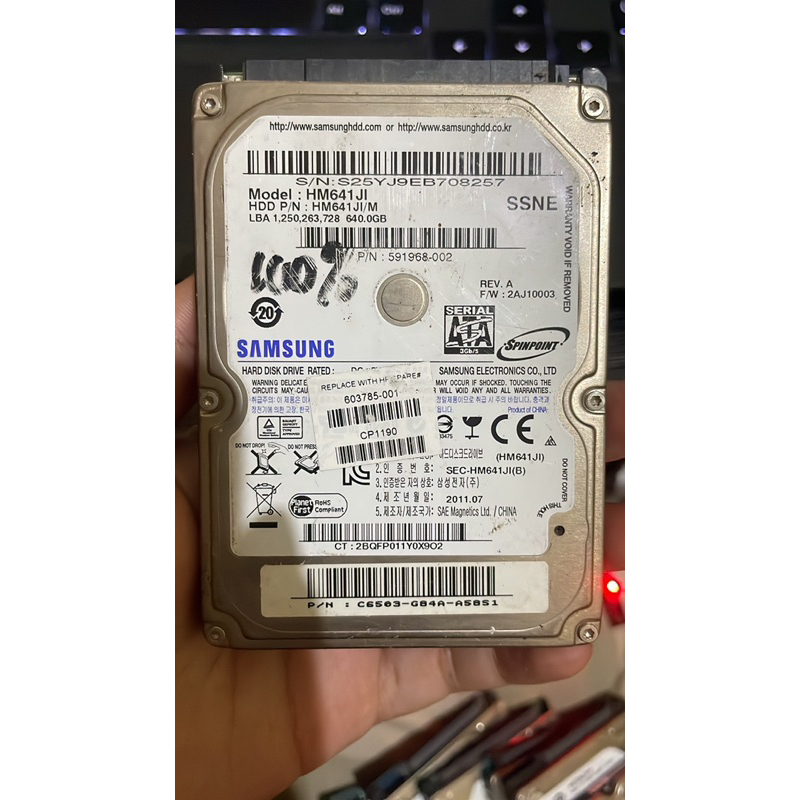 Hardisk sentinel 100% variasi 500gb, 750gb, 640gb