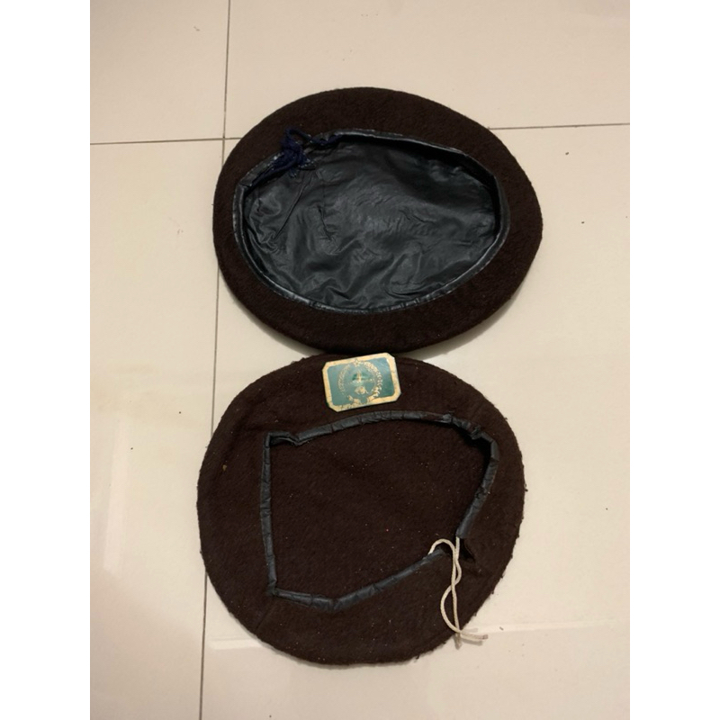 (Preloved/Pernah Pakai)TOPI BARET PRAMUKA SIAGA PENGALANG PENEGAK + PIN LAKI LAKI//TOPI PRAMUKA ANAK