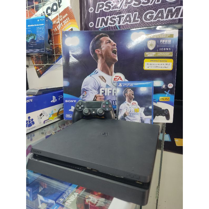Ps4 ps 4 playstation 4 slim ori 500 gb full set