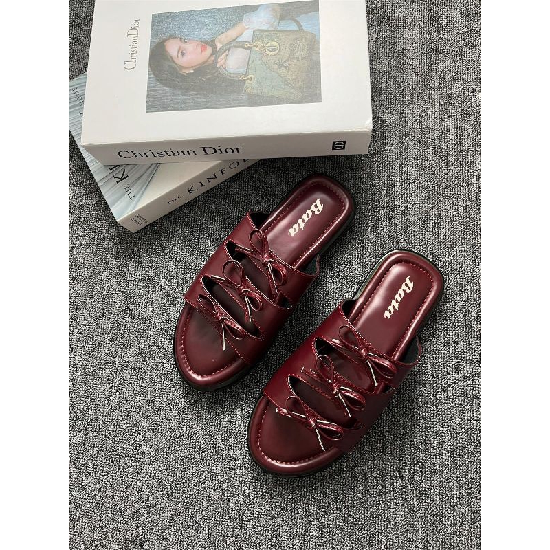 Bata sandal wanita wedges Hak 5 cm sandal pita 3