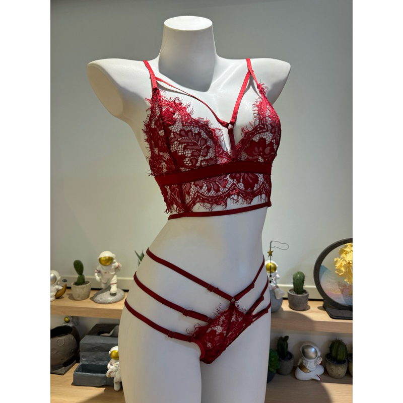 N3916 sexy lingerie hot binal bra set transparan bh wanita seksi