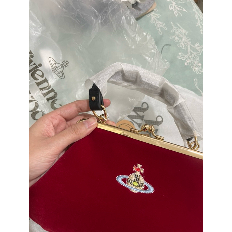 vivianne westwood red pouch