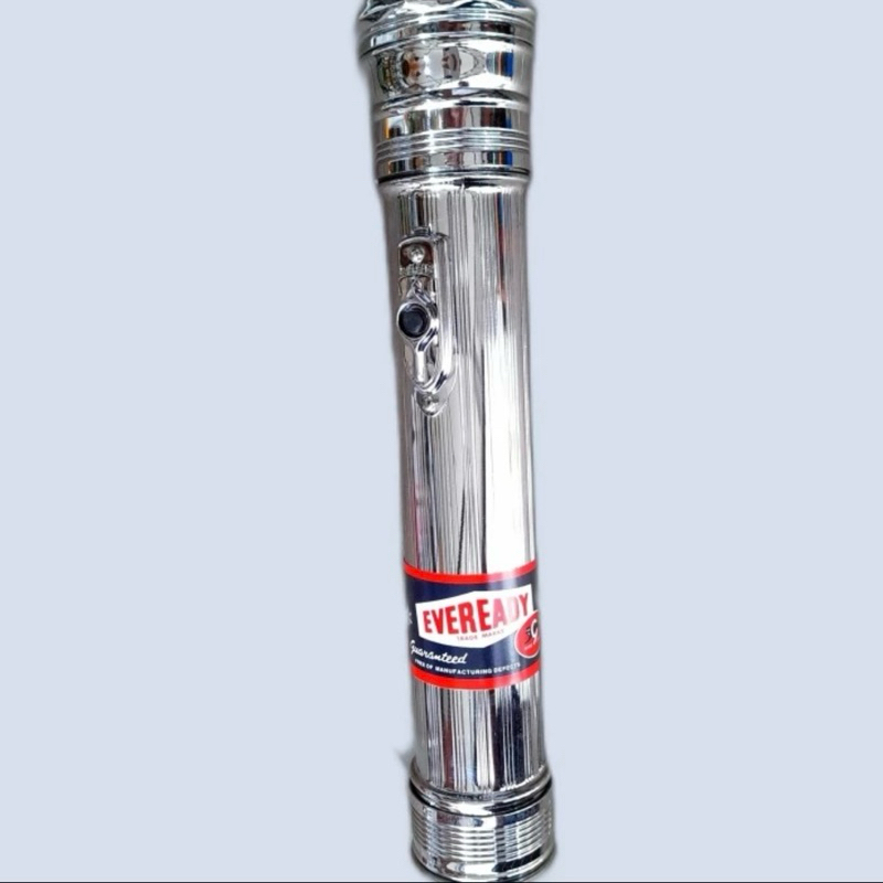 Senter Antik Klasik Jadul Vintage Kuningan EVEREADY 3 BATERAI