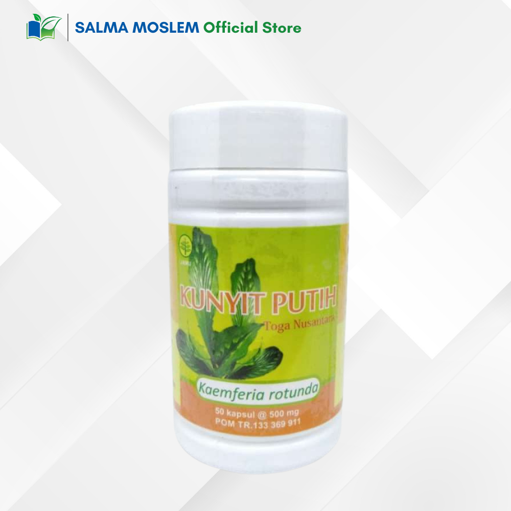 Kapsul Kunyit Putih 50kapsul ORIGINAL 100%