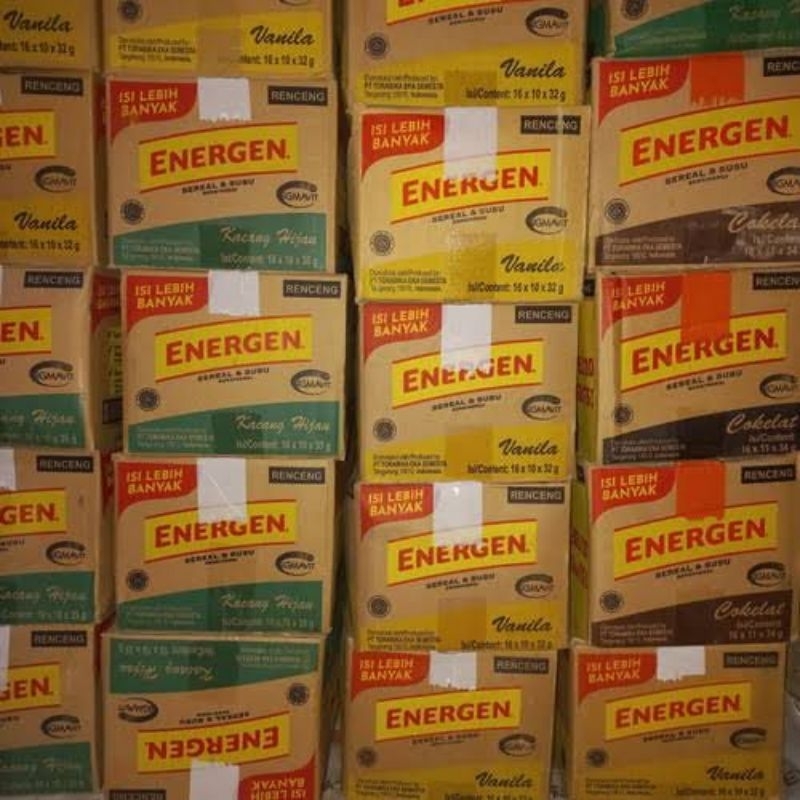 

Energen 1karton isi 16renceng Bisa Mix