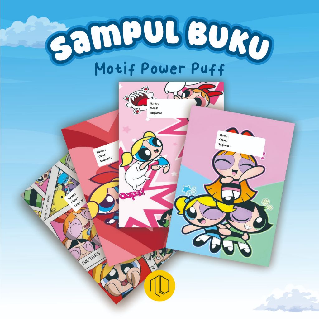 

(ISI 10 PCS) Sampul Buku Motif Power Puff - Book Cover Aesthetic - Sampul Buku Estetik - Sampul Buku Aesthetic - Sampul Buku Motif - Sampul Buku Bigboss / Sidu - Sampul Buku Tulis Sekolah - Sampul Buku Karakter / Sampul Buku Kwarto / Sampul Buku
