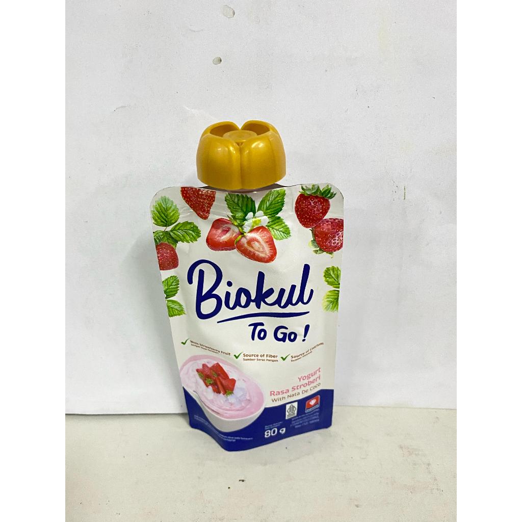 

BIOKUL TO GO YOGURT STROBERI 80 GR