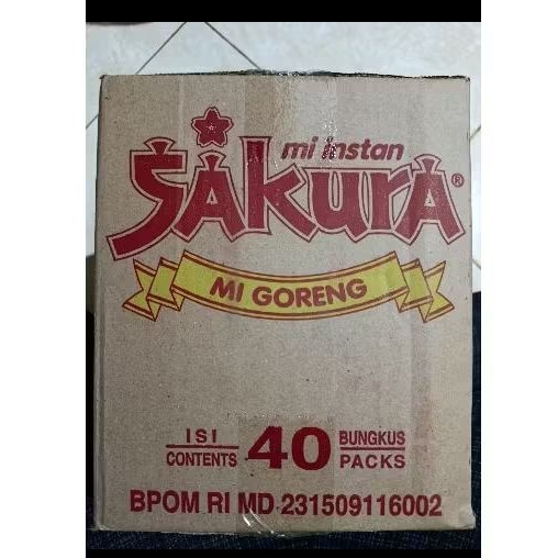 

MIE INSTAN MIE GORENG ISI 40 PCS - KARTON