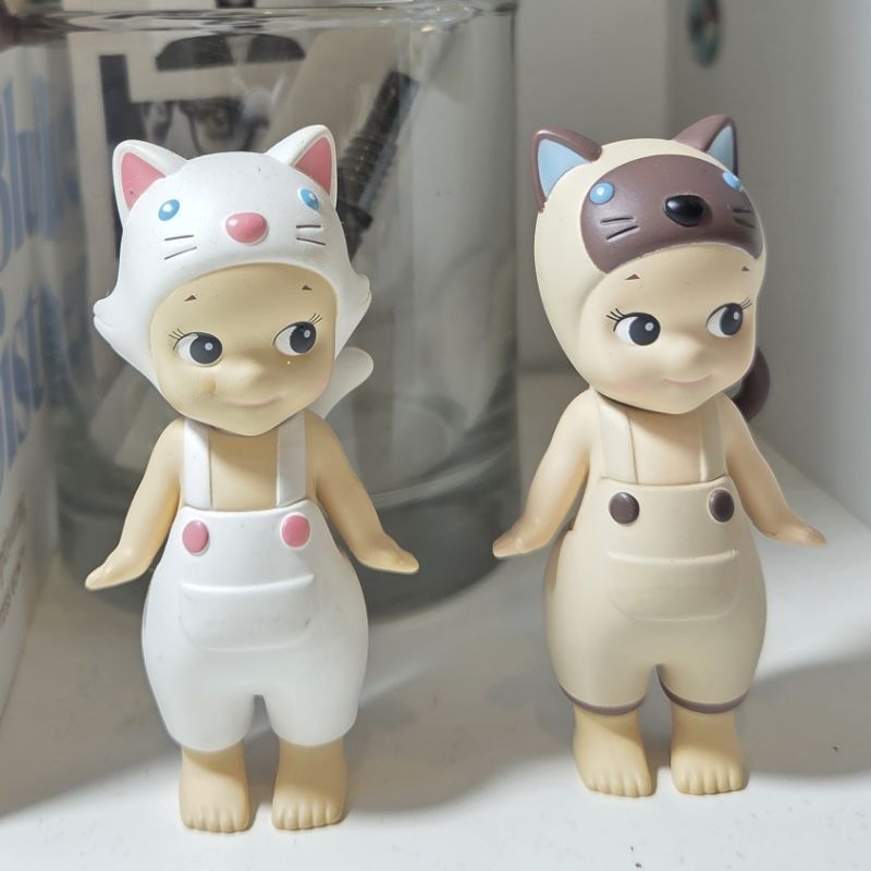 SONNY ANGELS CAT LIFE WHITE CAT SIAMESE, HIRONO AVIATOR MARIONETTE, LABUBU THE MONSTERS PARTY
