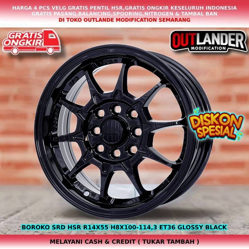 velg mobil racing r14, velg mobil Eterna Galant Karimun Estilo Splash Swift WagonR boroko srd r14