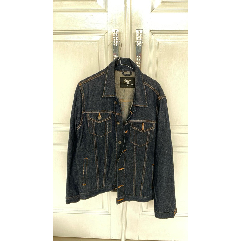 Jaket Jeans Denim Erigo Preloved