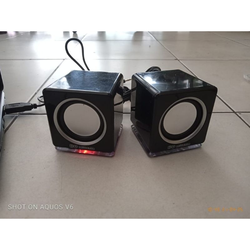 Speaker aktif mini stereo untuk Laptop PC