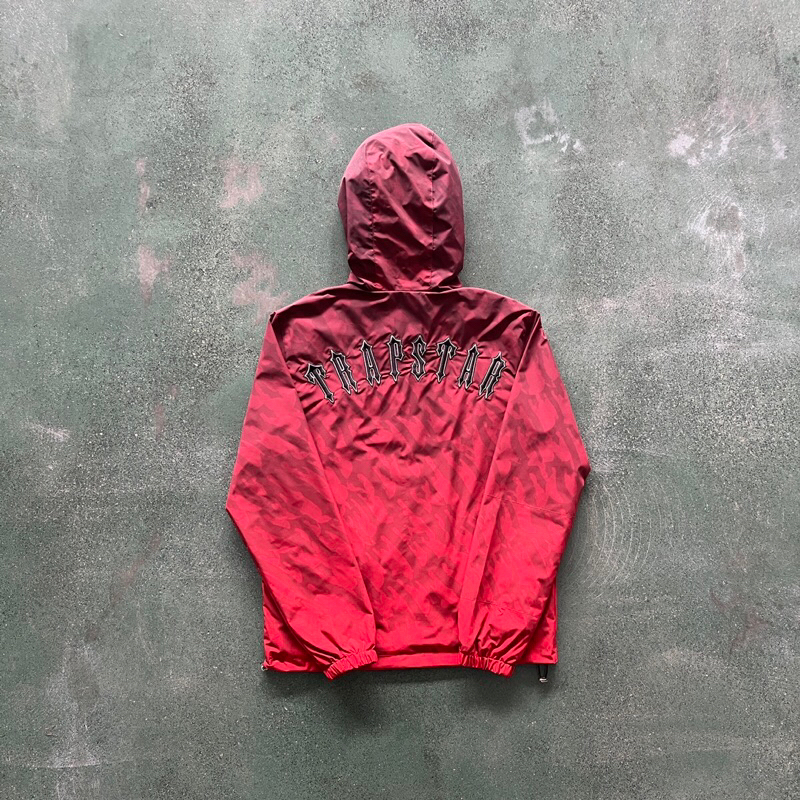 TRAPSTAR WINDBREAKER RED by req