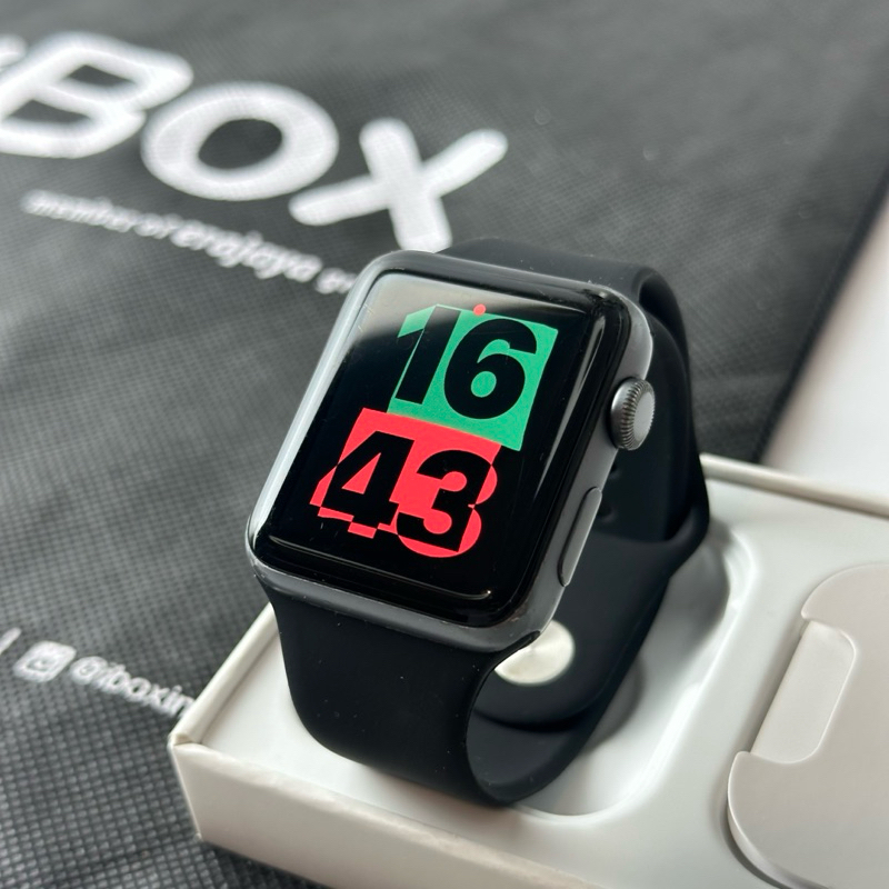 Apple Watch Series 3 42mm iBox iwatch  Free 1 Case jadi mirip ultra