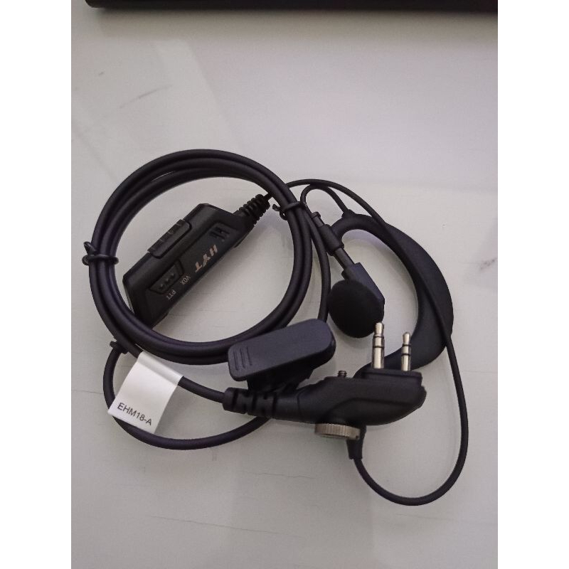 Earphone Earpiece Hardphone   Hytera HYT EHM 18 Original TC508 TC518 TC580 TC700 BD 508 BD558