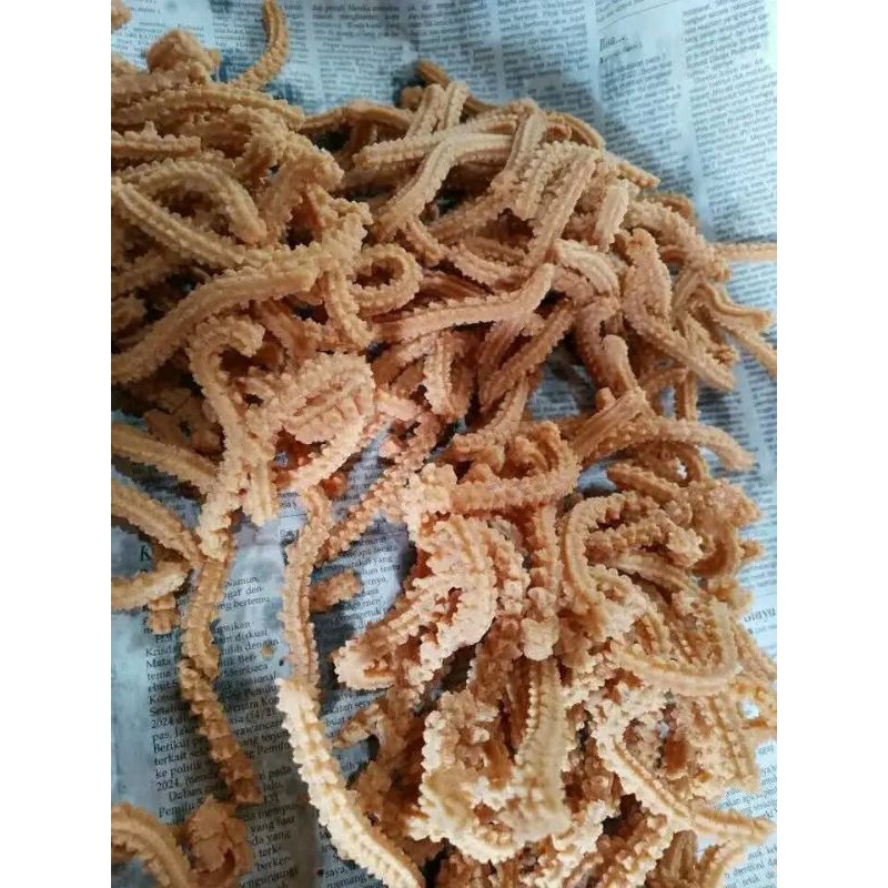 

kue kering lebaran Akar Kelapa manis renyah 1KG