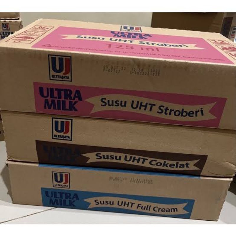 

Ultra Milk Susu UHT 125 ml 1 Dus Isi 40 Pcs All Varian