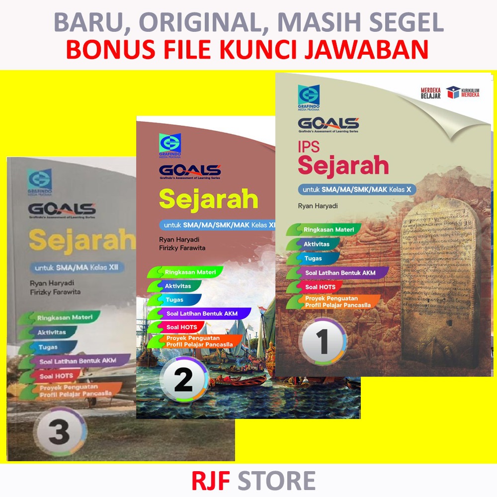GOALS SEJARAH SMA KURIKULUM MERDEKA PENERBIT GRAFINDO