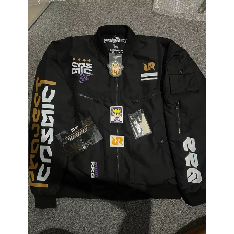 Project Cosmoc RRQ - Jaket Bomber Size M [Preloved]