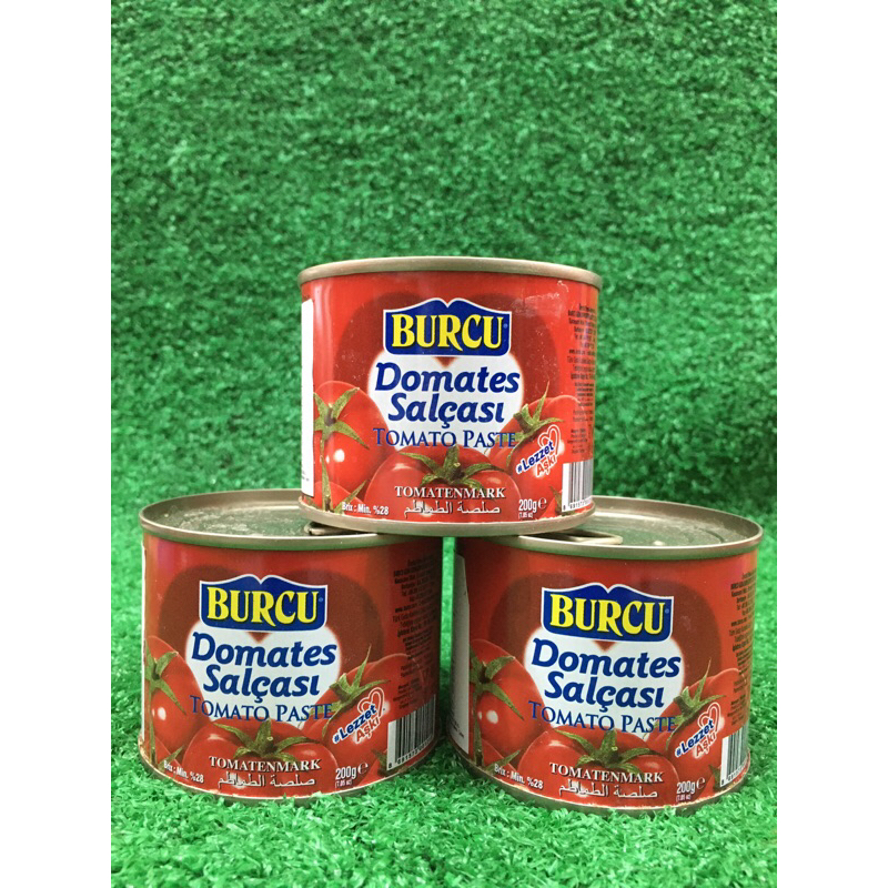 

Burcu Domates Salcasi Tomato Paste Pasta Tomat 200gr Impor Turkey