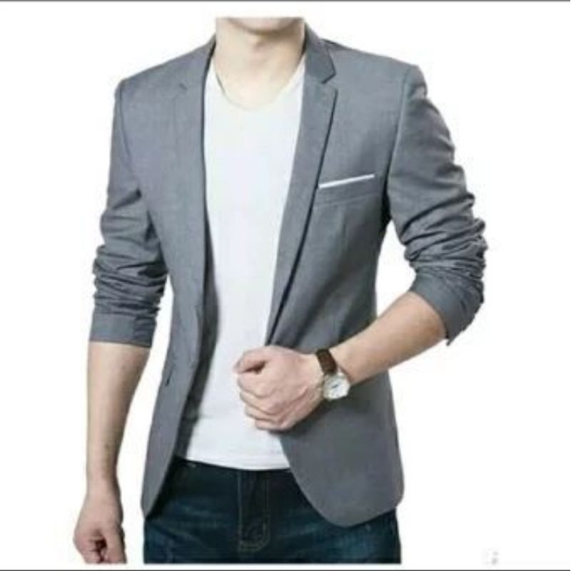 JAS BLAZER PRIA/JAS BLAZER SLIM FIT/BLAZER PRIA MURAH/ JAS PRIA MODERN/JAS BLAZER KOREA