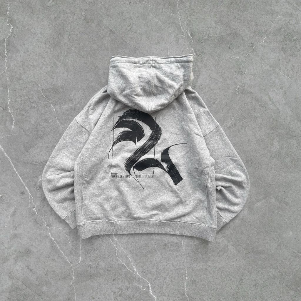 Jaket Hoodie Global Uniqlo x Prism Aerosyn Lex Art Tokyo