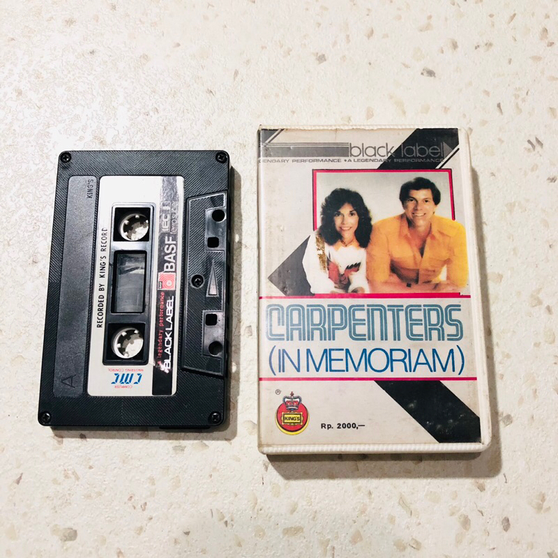 Kaset Pita CARPENTERS - In Memoriam - Kaset Pita Original