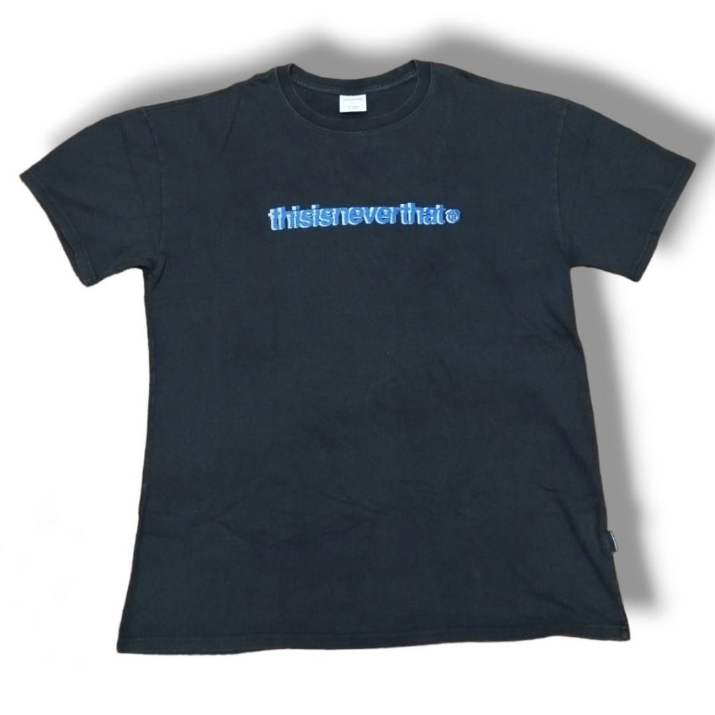 (L) THISISNEVERTHAT (BLACK) T-SHIRT | KAOS