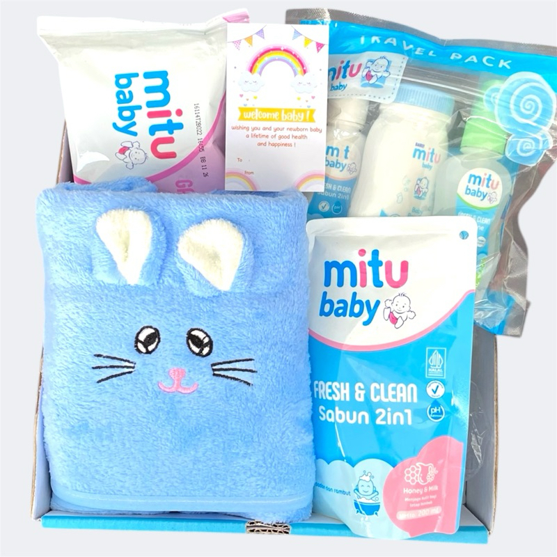 HAMPERS BAYI PAKET MINI TRAVEL MITU BABY || KADO KELAHIRAN PREMIUM