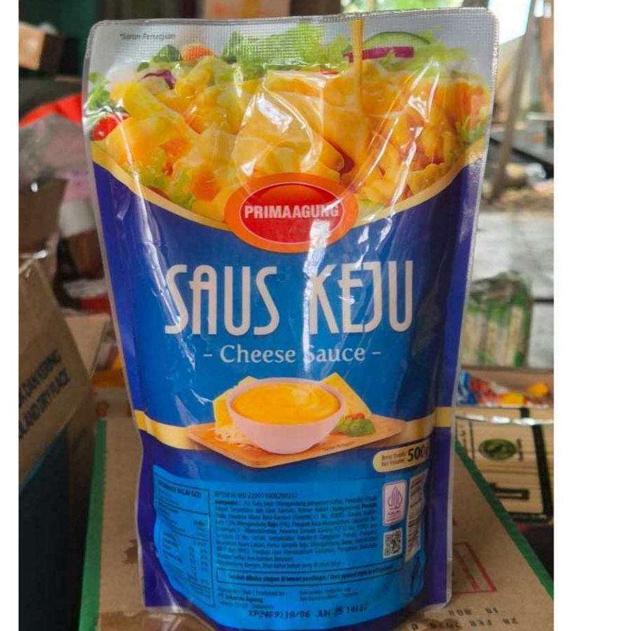 

Prima Agung Saos Keju 500 Gram