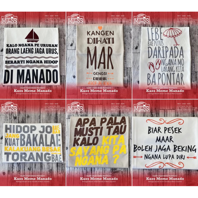 KAOS MEME MANADO