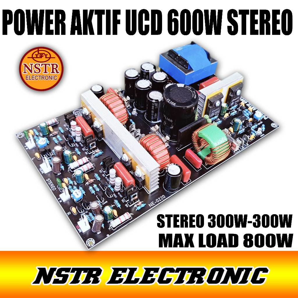 POWER AKTIF UCD 400W STEREO + SMPS