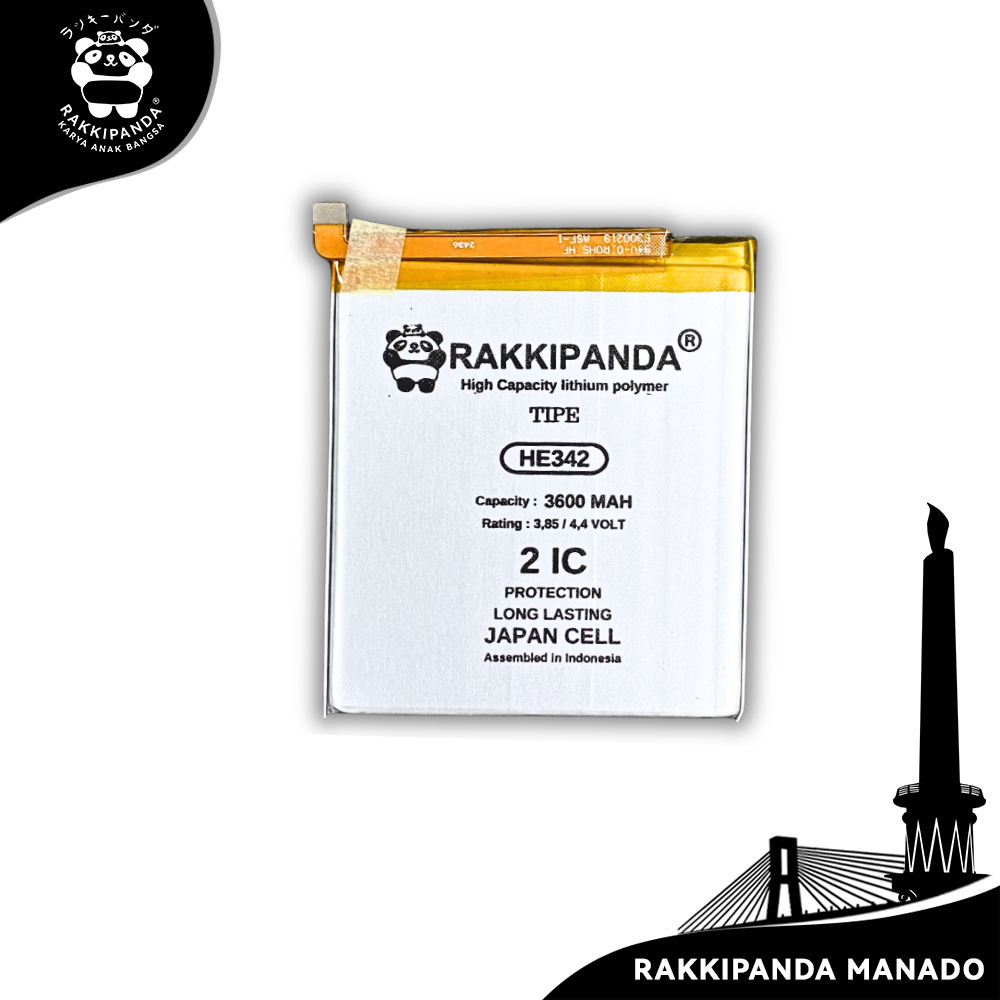RakkiPanda Baterai HP HE342 Nokia 5.1 Plus X5 / Nokia 6.1 Plus X6