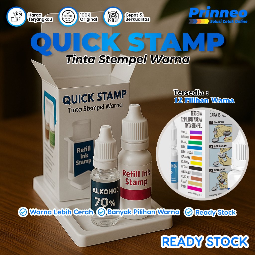

TINTA STAMPEL, TINTA CAP STEMPEL, ISI TINTA STEMPEL, TINTA REFILL STEMPEL, TINTA FLASH STEMPEL