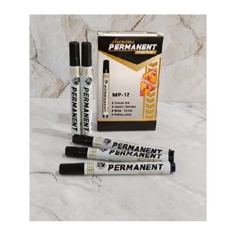 

Spidol Permanen maker Montana MP-12 / GM-118PM Hitam