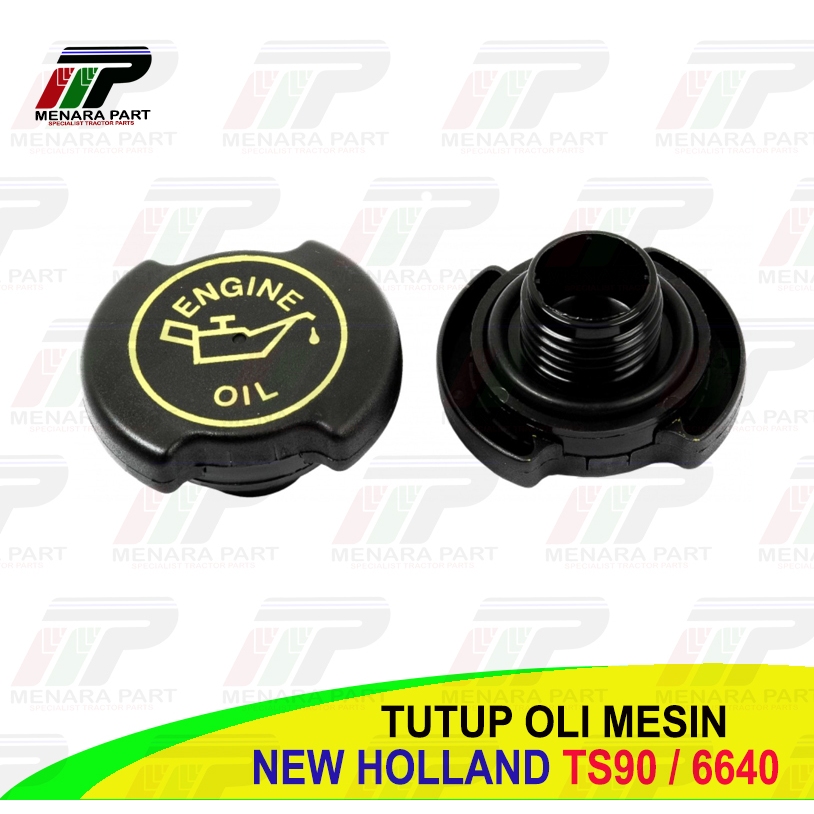 81866214 / 81867228 / 87761857 / E9AE6766AA / F3AE6766BA TUTUP OLI MESIN NEW HOLLAND TS90 FORD 6640