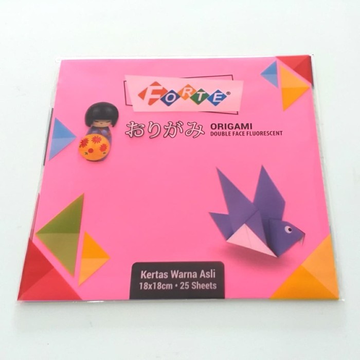 

Kertas Origami Forte 18x18cm - ISI 10 Pack