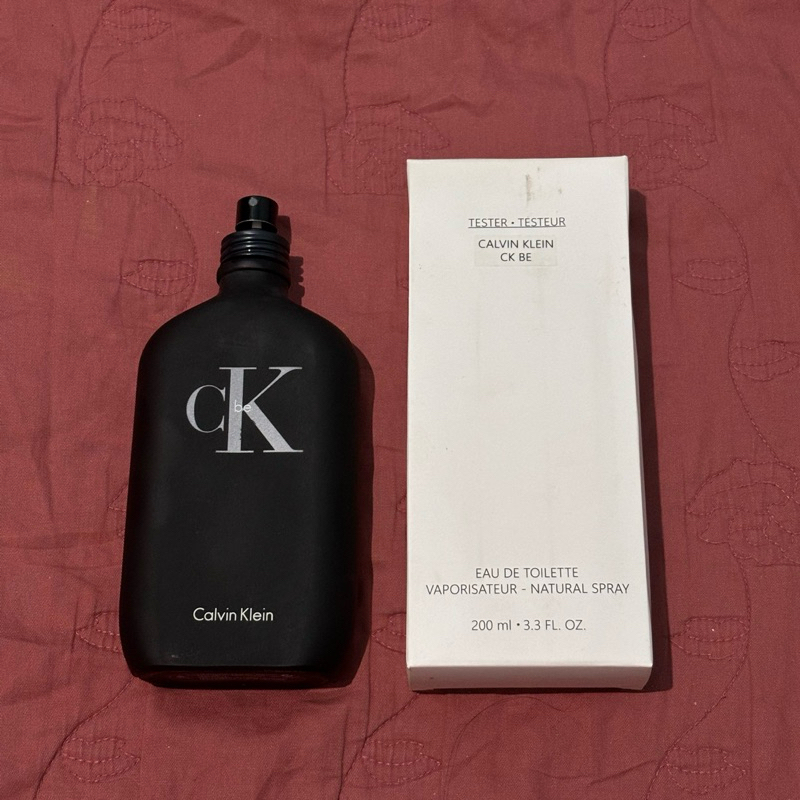 PARFUM PARFUME CALVIN KLEIN CK BE 200ML TESTER PRELOVED EDT