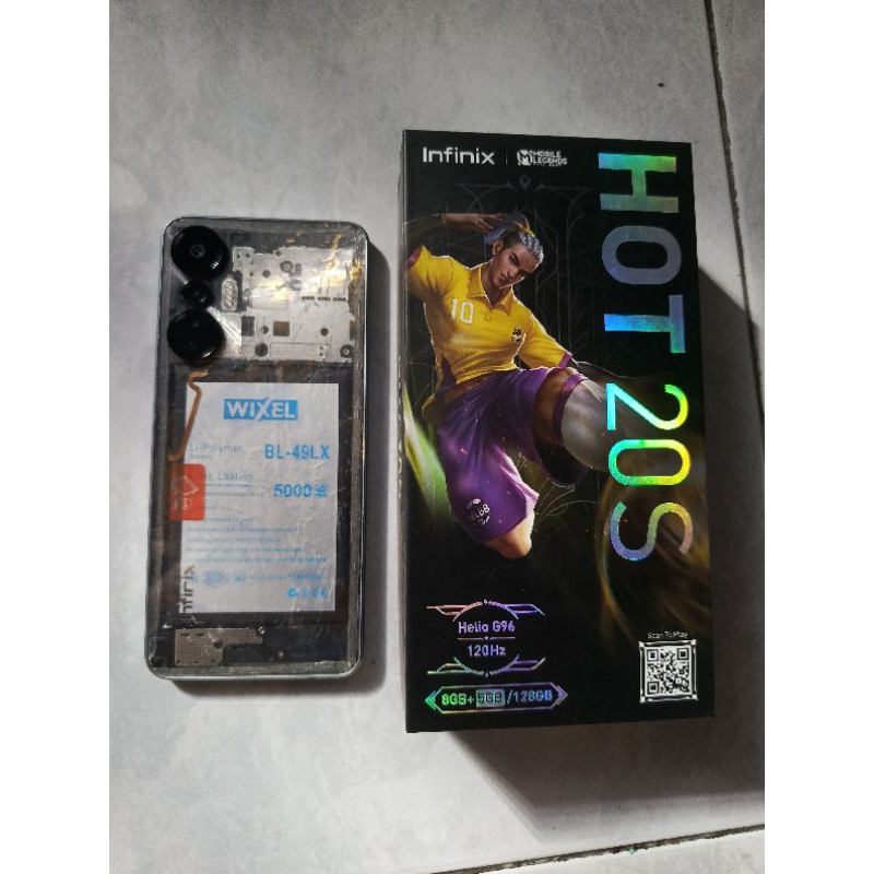 Infinix Hot 20s - bekas