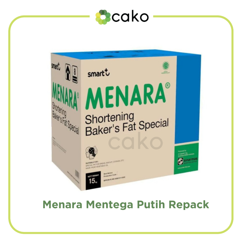 

(REPACK) Menara Mentega Putih 250gr & 500gr / Shortening