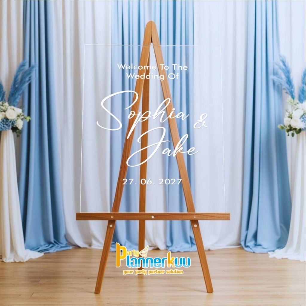 Wedding Sign Aesthetic /Dekorasi Lamaran/ Dekorasi Pernikahan/ Akrilik Sign