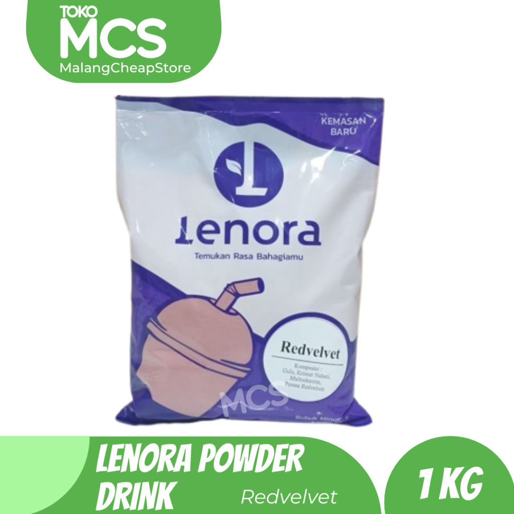 

LENORA bubuk minuman rasa RED VELVET 1KG
