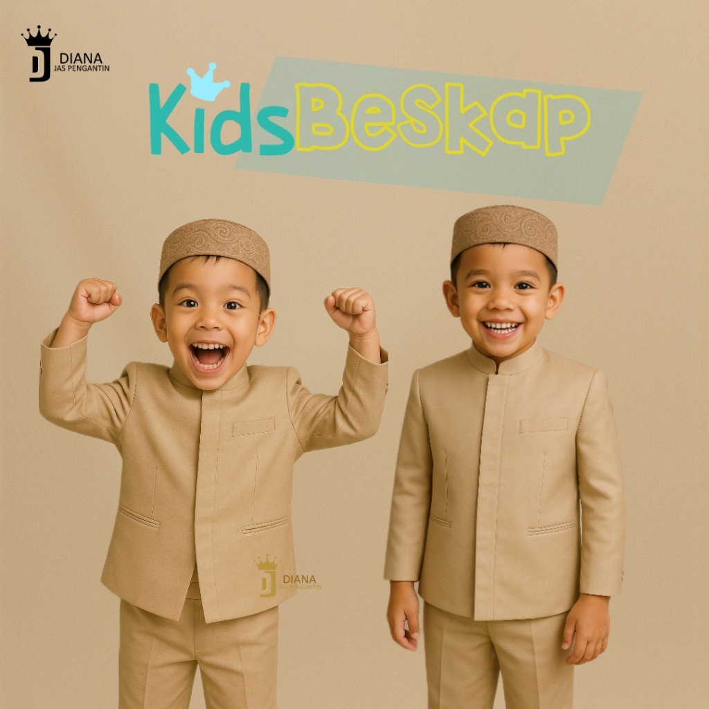 Beskap anak bahan Bridal premium,beskap premium,beskap tradisional